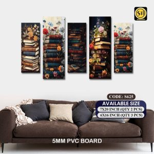 Wall Split Canvas (5 part)-Code625