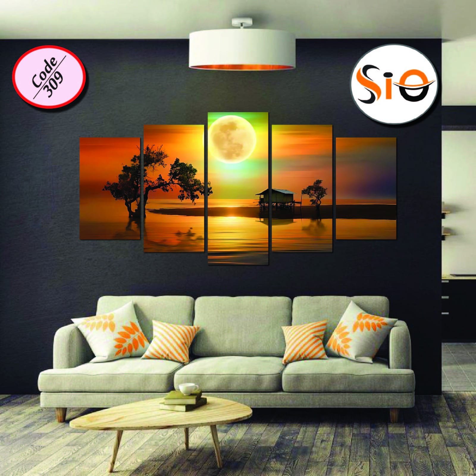 Wall Canvas Code-309