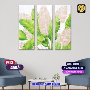 Wall Split Canvas (3part)-Code S1004