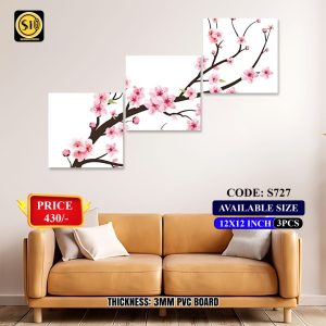 Wall Split Canvas (3 part)-Code S727