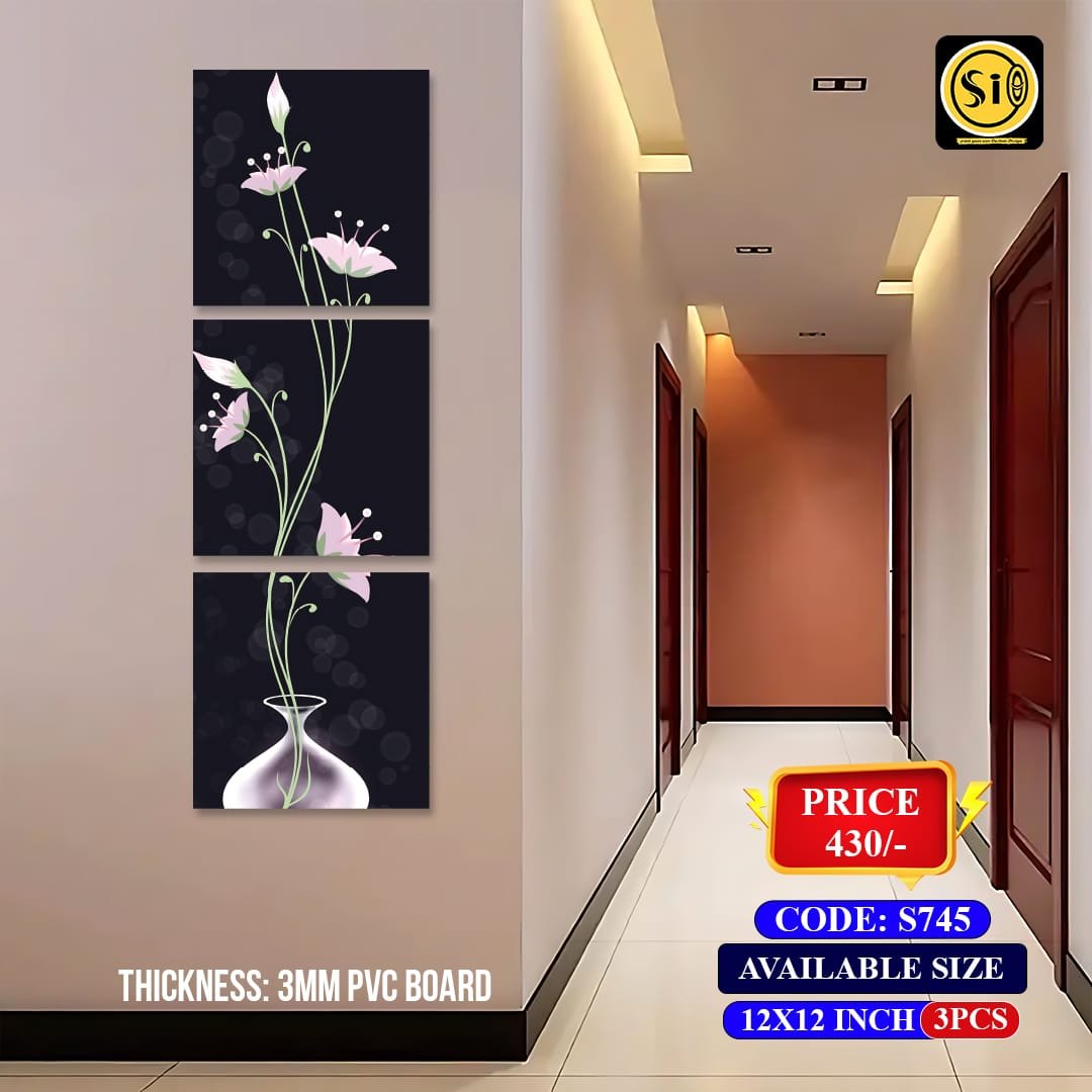 Wall Split Canvas (3 part)-Code S745