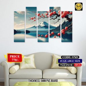 Wall Split Canvas (5 part)-Code S769