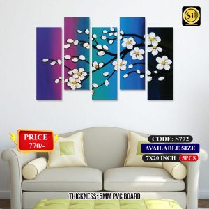 Wall Split Canvas (5 part)-Code S772