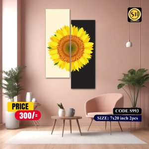Wall Split Canvas (2part)-Code S993